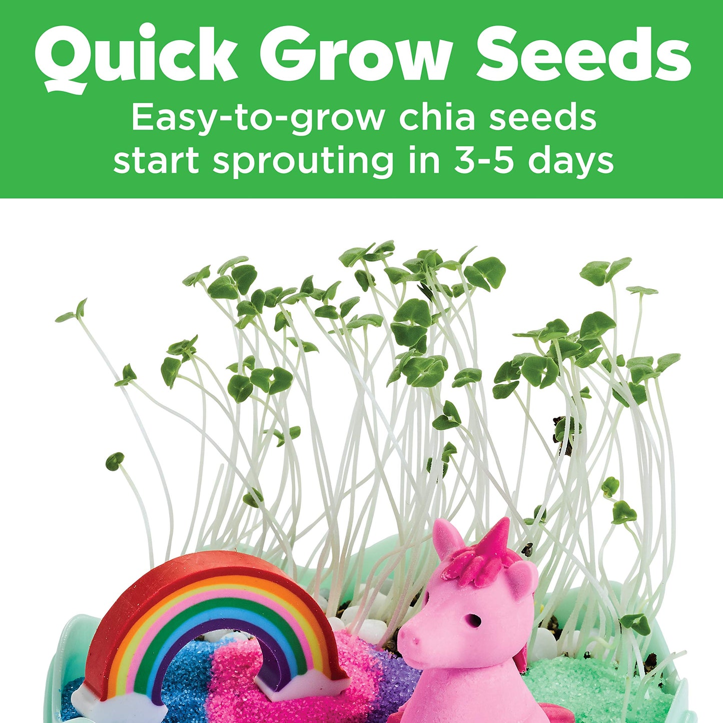 Creativity for Kids Mini Garden: Magical Unicorn Terrarium Kit (Ages 6+)