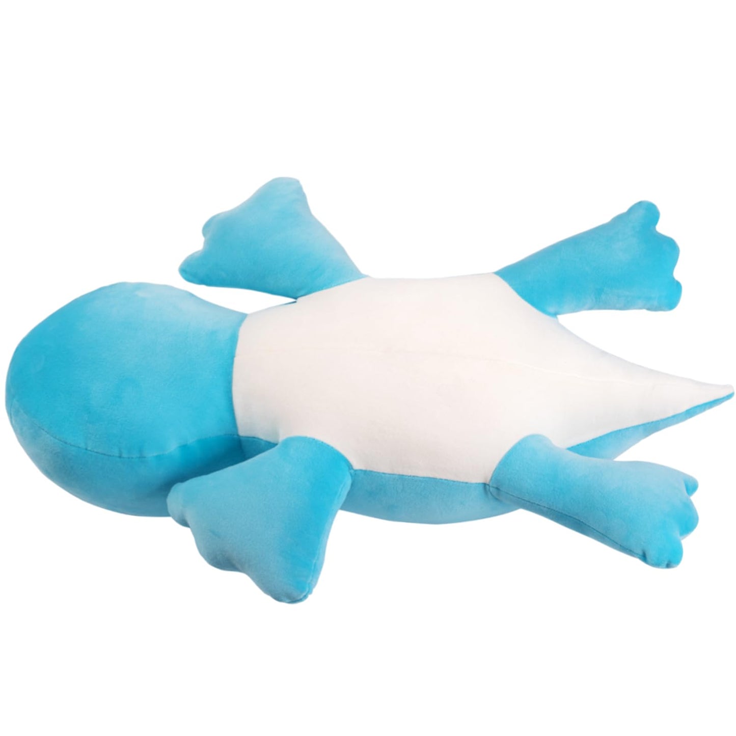 Crillop 4LB Weighted Dinosaur Plush — 24-Inch Soft Plush Toy Pillow (Blue)