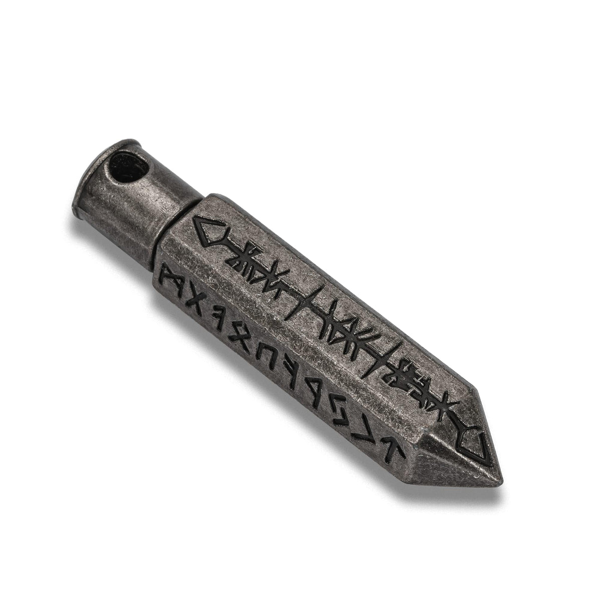 CRITALLIC Mini DND Dice Set with Rune Keychain Case – 7-Piece Metal Dice for D&D & TTRPGs