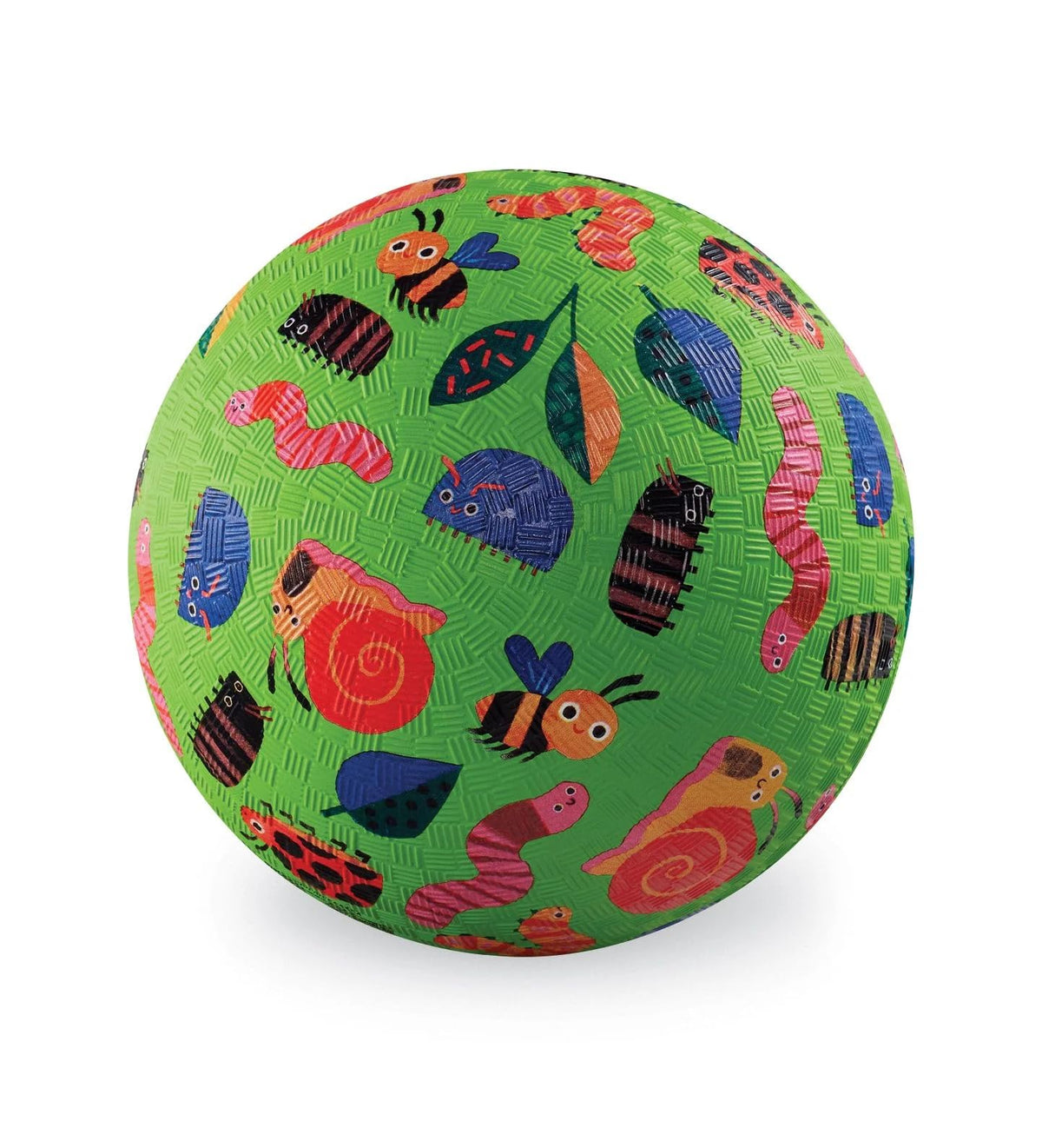 Crocodile Creek Playground Ball 5-Inch – Durable Rubber Kickball for Kids 3+ (PVC-Free)