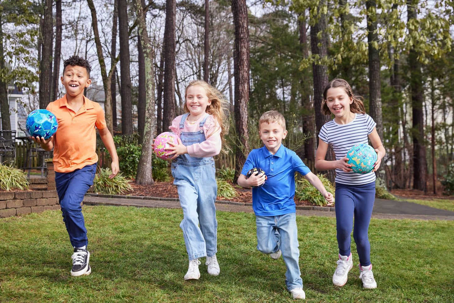 Crocodile Creek Playground Ball - Durable 5-Inch Rubber Ball for Kids 3+