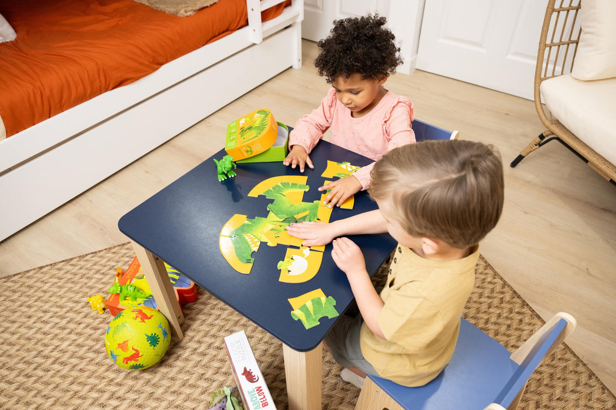 Crocodile Creek Fire Truck 12-Piece Puzzle – Mini Floor Puzzle for Kids 2+