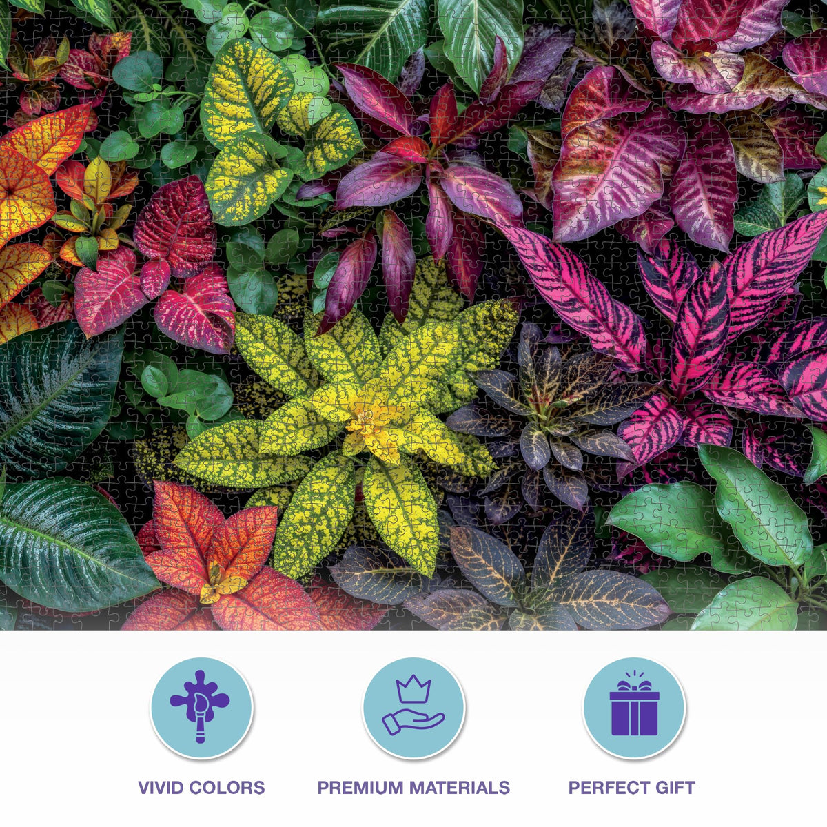Cross & Glory Garden of Colors – 1000-Piece Jigsaw Puzzle for Adults