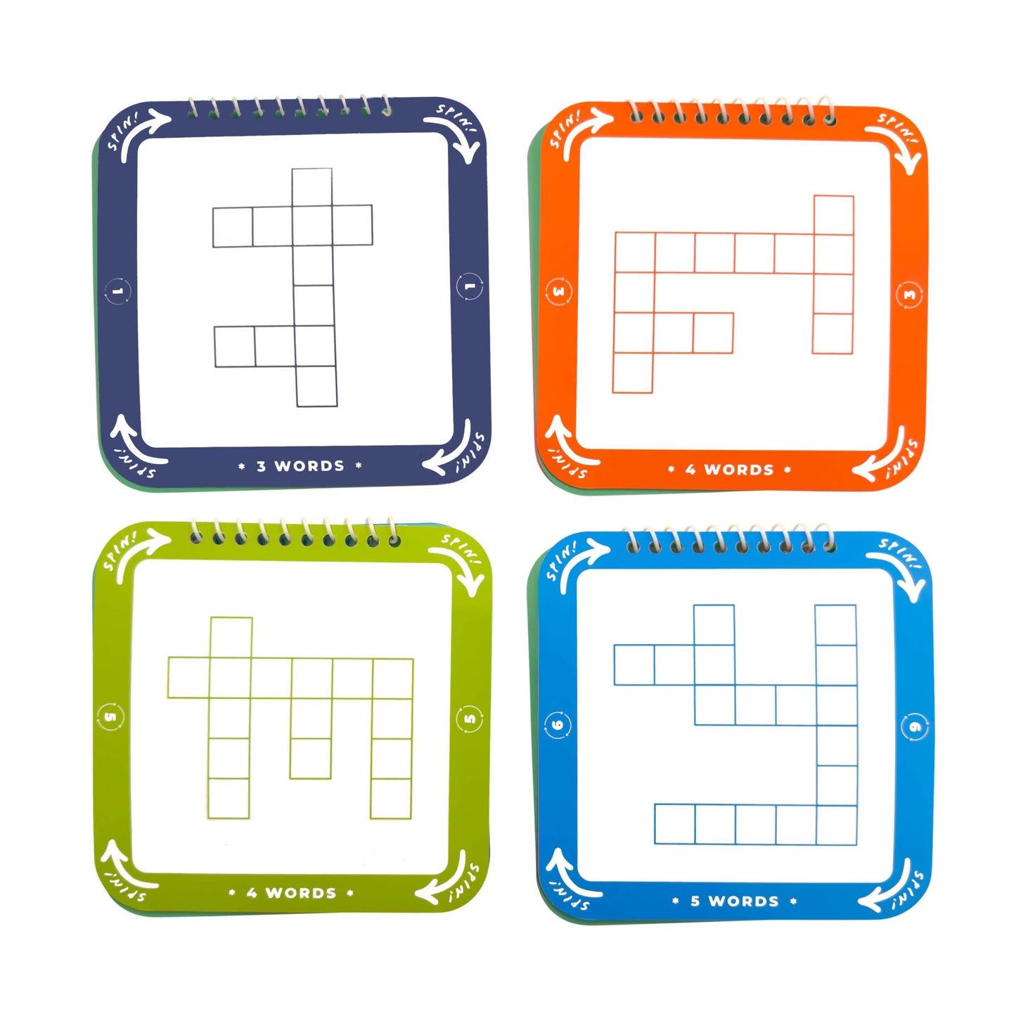Cross Spin - Crossword and Party Board Game for 2-6 Players | JoPat Games