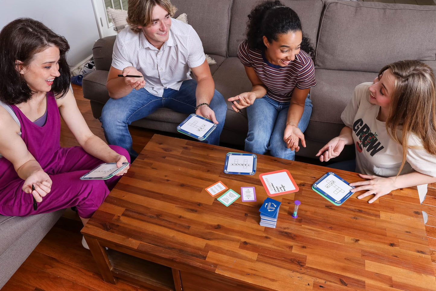 Cross Spin - Crossword and Party Board Game for 2-6 Players | JoPat Games