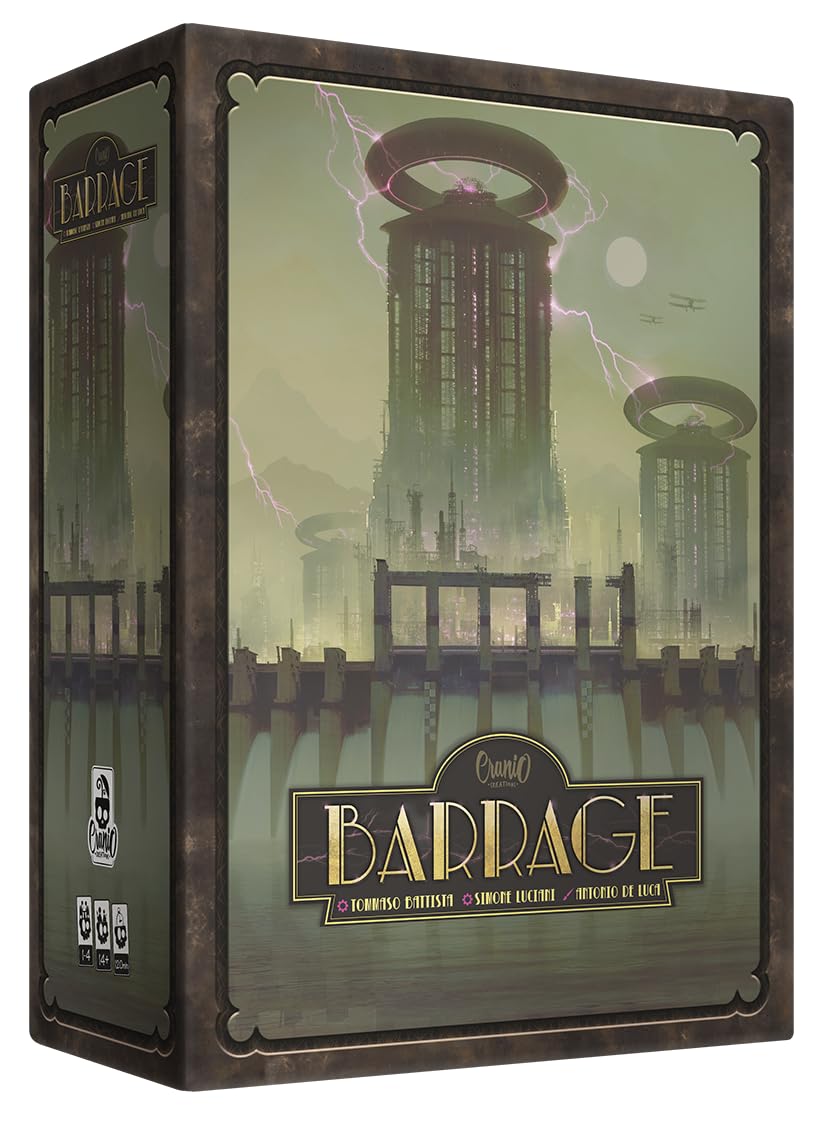 CrowD Games | Barrage: Base Game – Strategy Euro for 1-4 Players, 14+ | 60–120 min