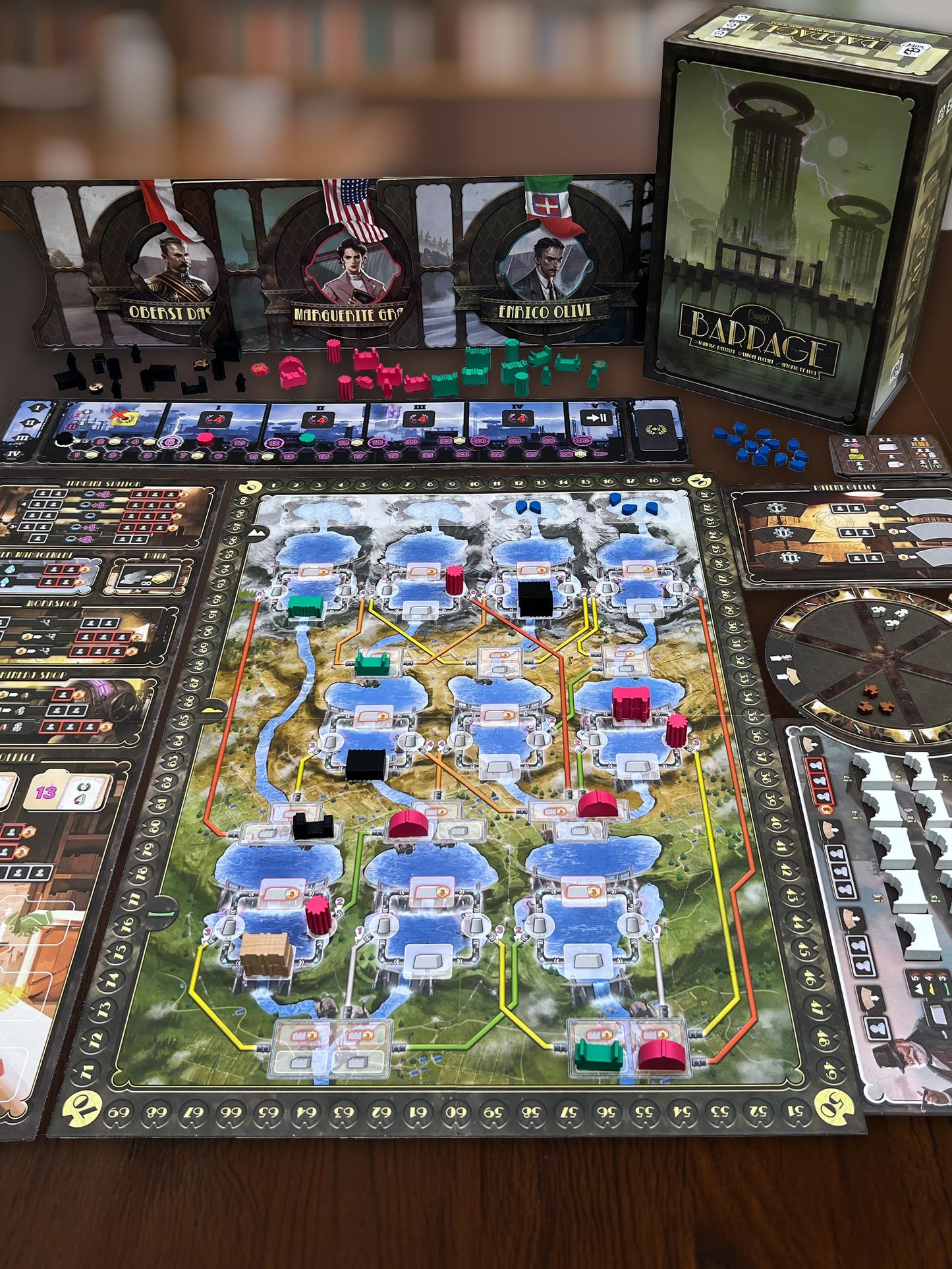 CrowD Games | Barrage: Base Game – Strategy Euro for 1-4 Players, 14+ | 60–120 min