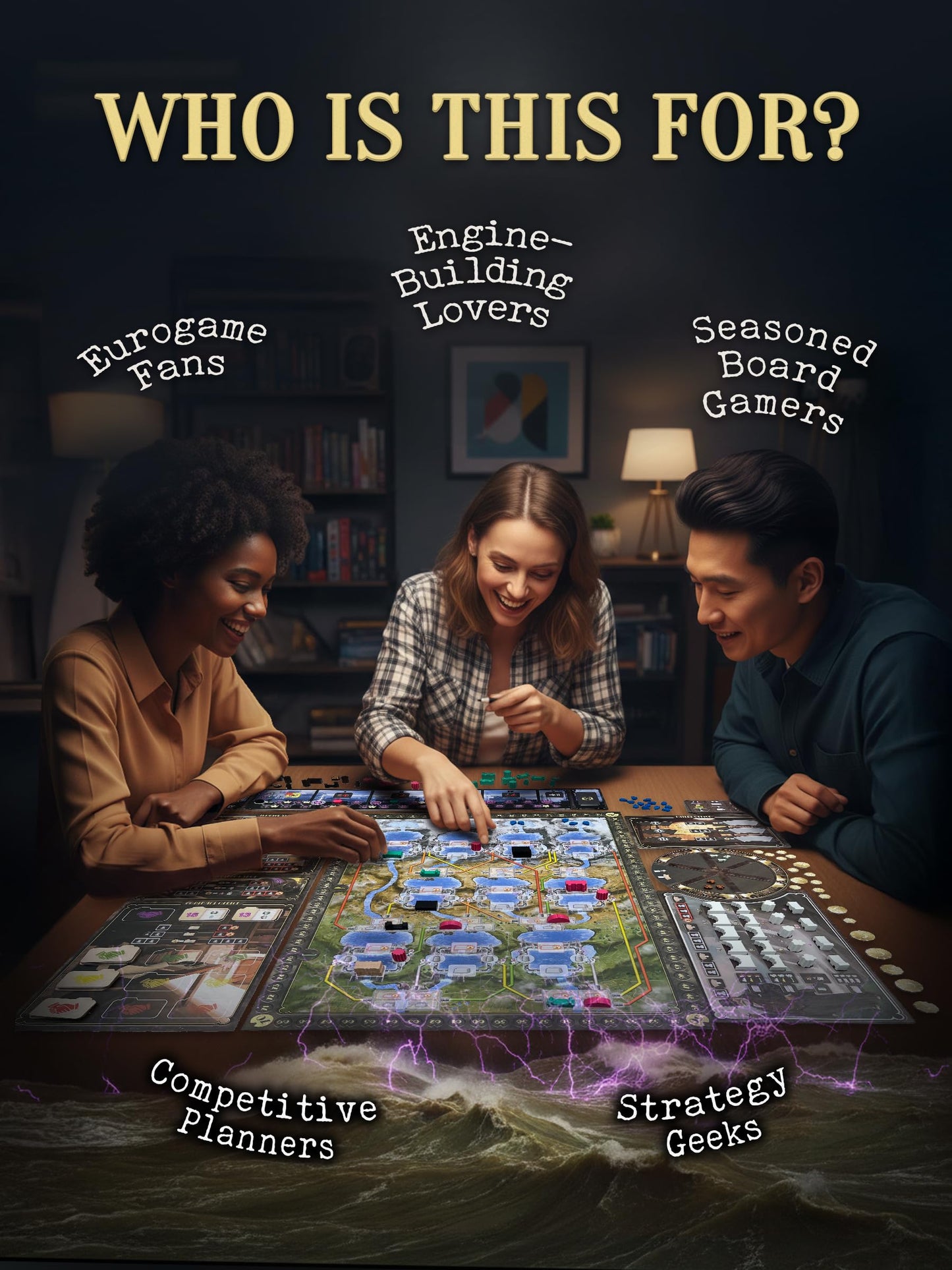 CrowD Games | Barrage: Base Game – Strategy Euro for 1-4 Players, 14+ | 60–120 min