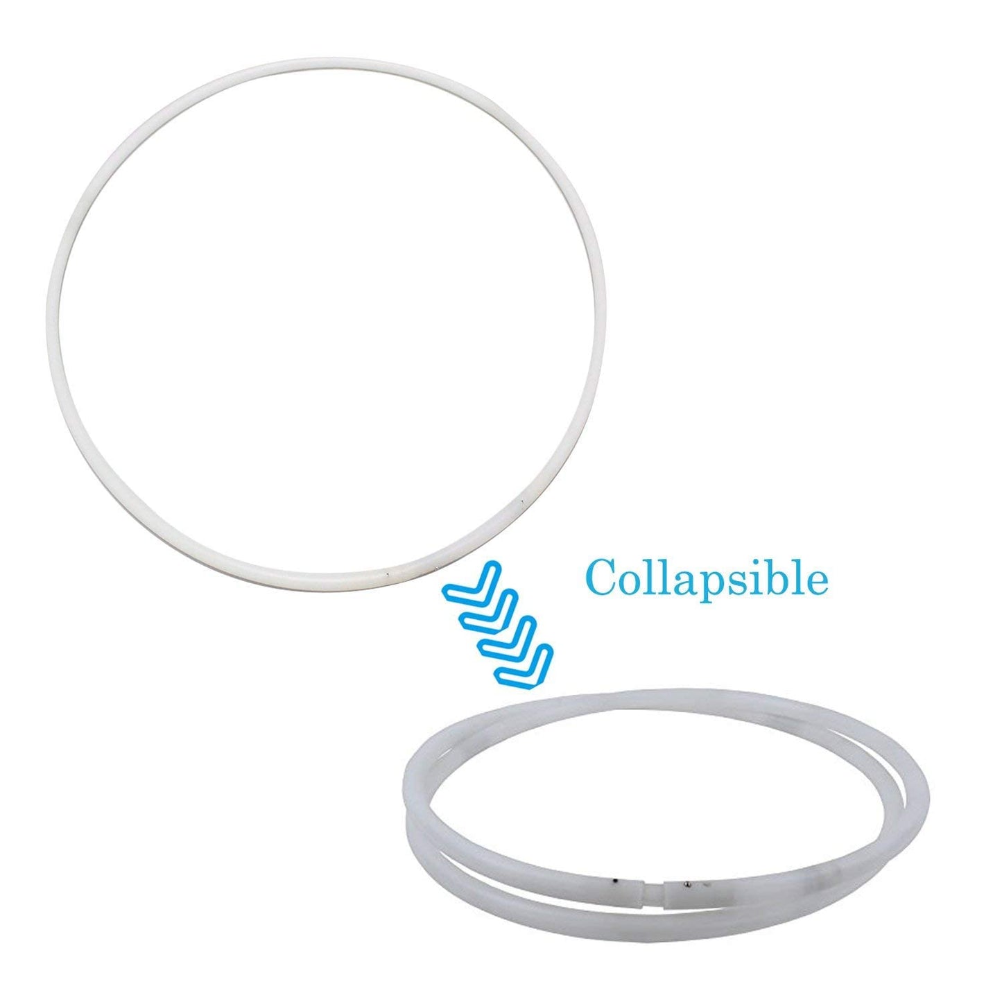 CRTEPST LED Hoop 36in — Light Up Glow Sport Ring for Kids and Adults