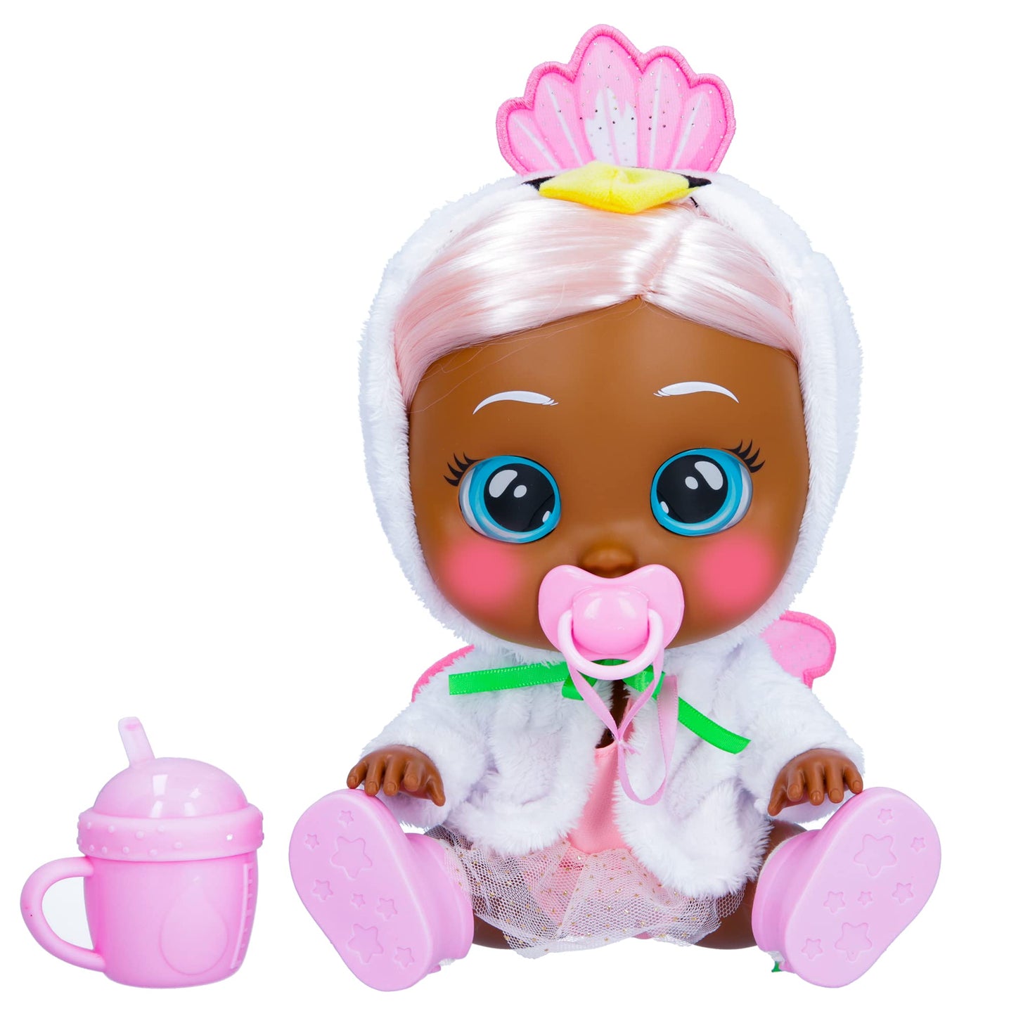 Cry Babies Daphne 12-Inch Dressy Baby Doll – Blushing Cheeks & Changeable Outfit
