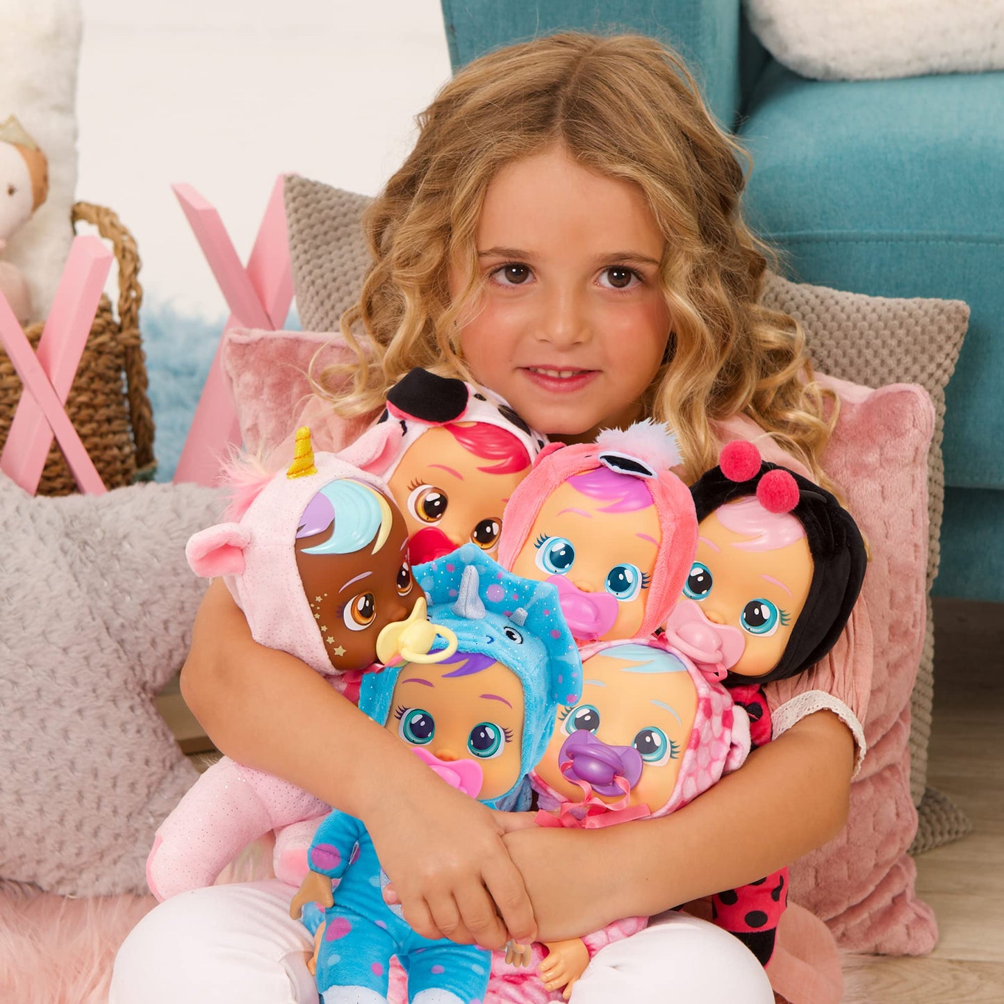Cry Babies Tiny Cuddles Dotty – 9-Inch Doll That Cries Real Tears