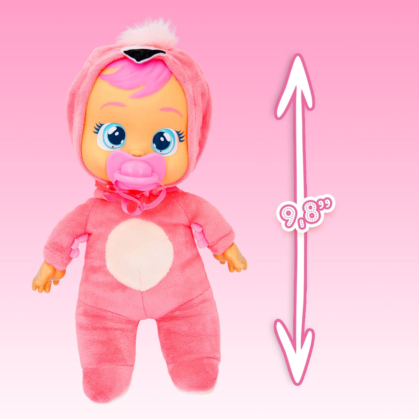 Cry Babies Tiny Cuddles Dotty – 9-Inch Doll That Cries Real Tears