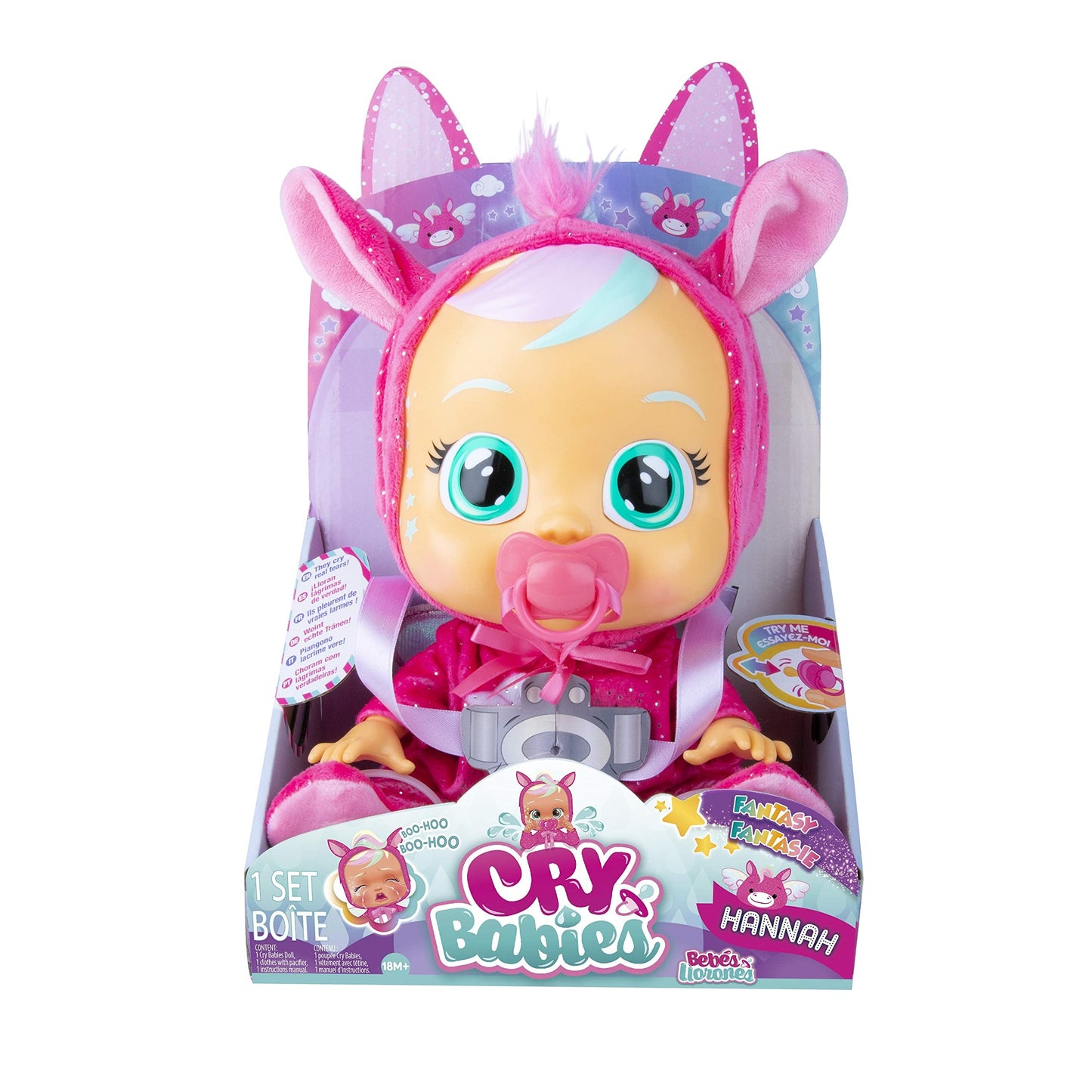 Cry Babies Hannah The Pegasus – Amazon Exclusive Doll, Multi