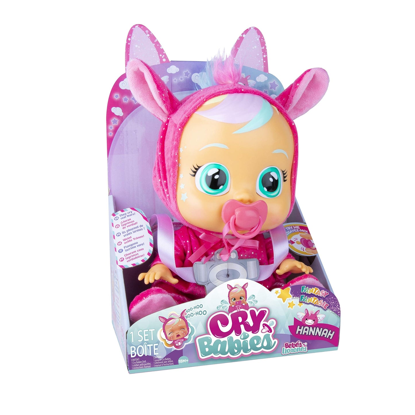 Cry Babies Hannah The Pegasus – Amazon Exclusive Doll, Multi