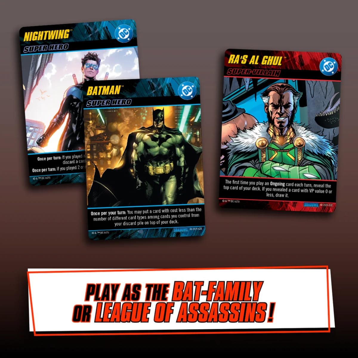 Cryptozoic DC Deck-Building Game: Arkham Asylum Shadows Expansion – New Cards & Team Mode
