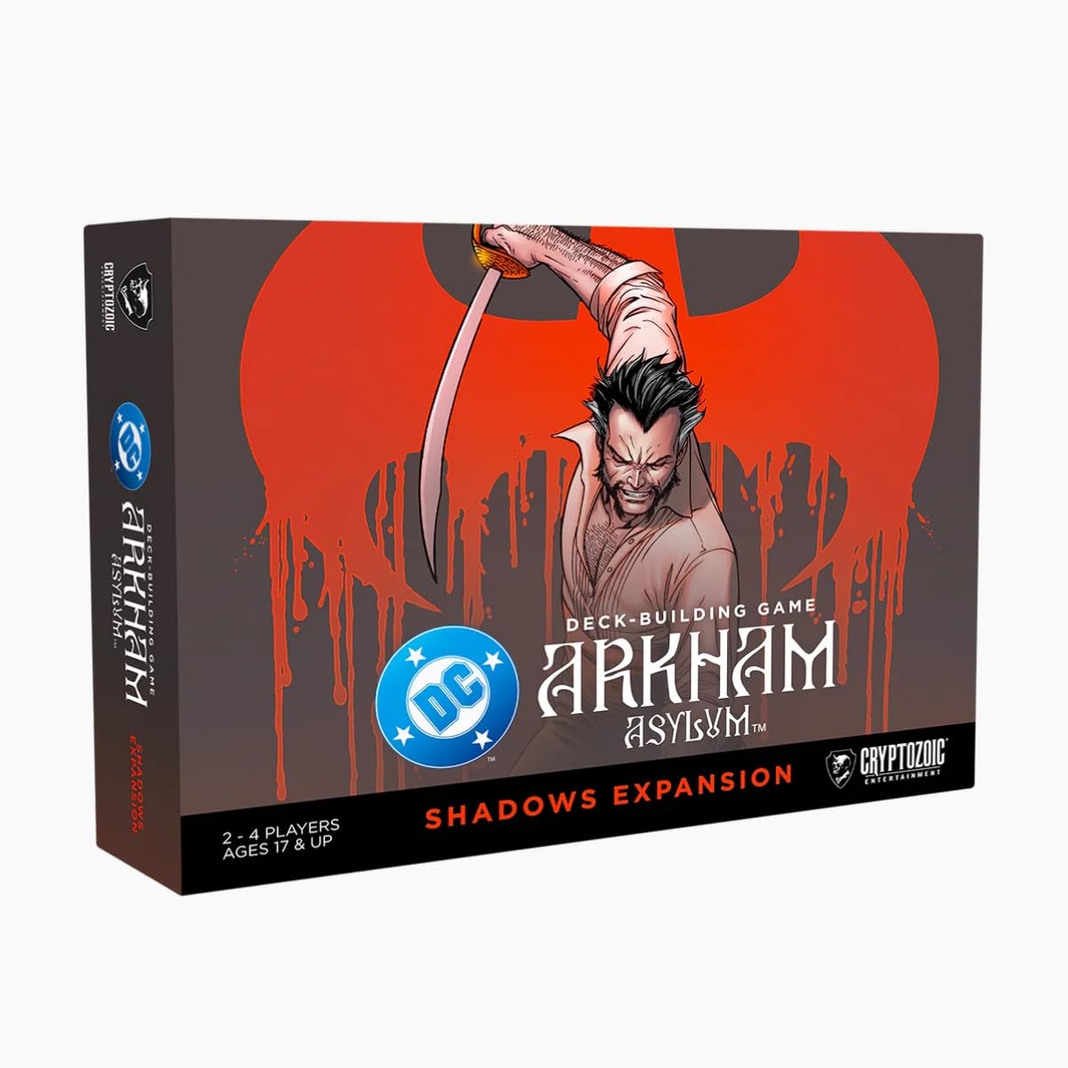 Cryptozoic DC Deck-Building Game: Arkham Asylum Shadows Expansion – New Cards & Team Mode