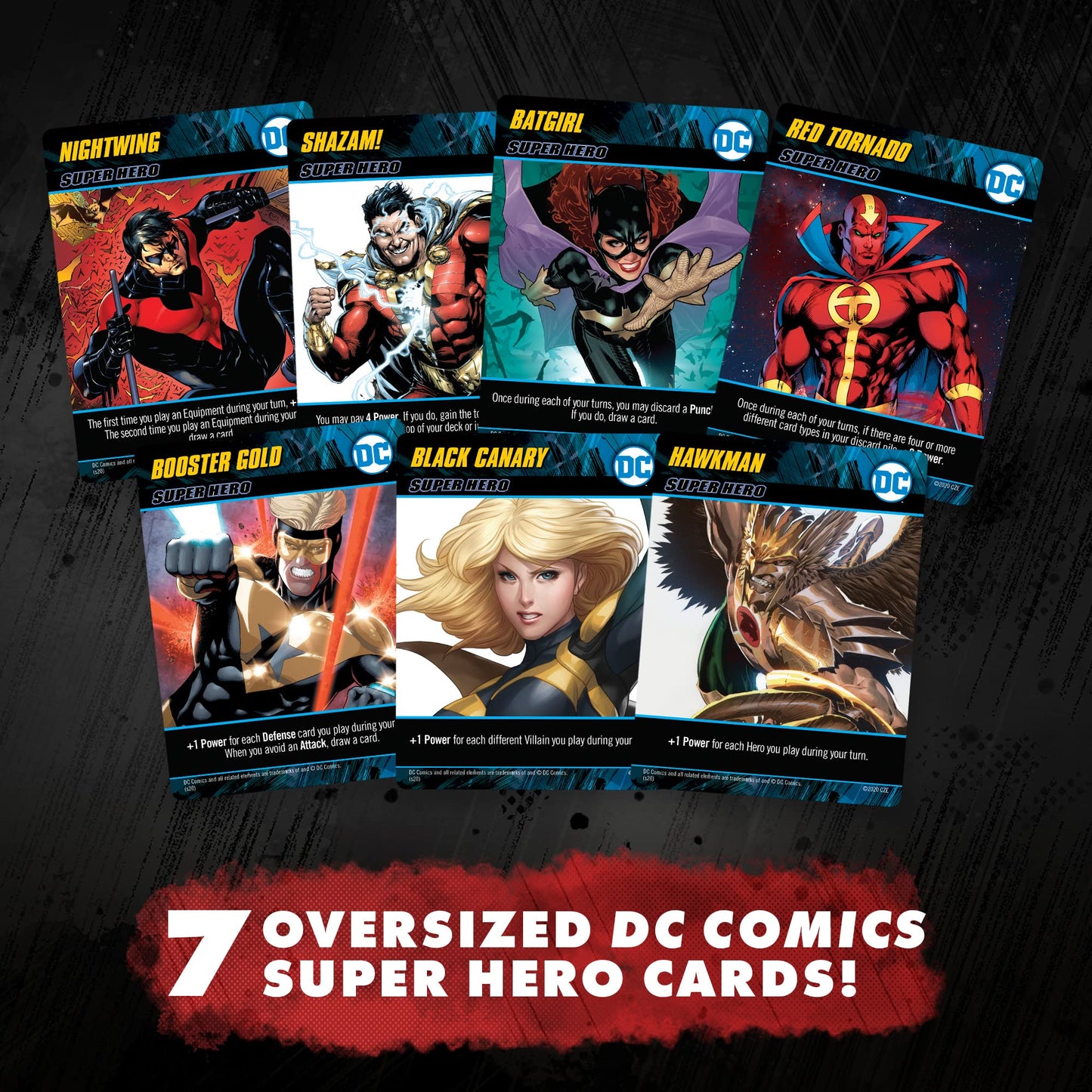 DC Deck-Building Game: Heroes Unite – Play as Hawkman, Nightwing & Batgirl | Cryptozoic