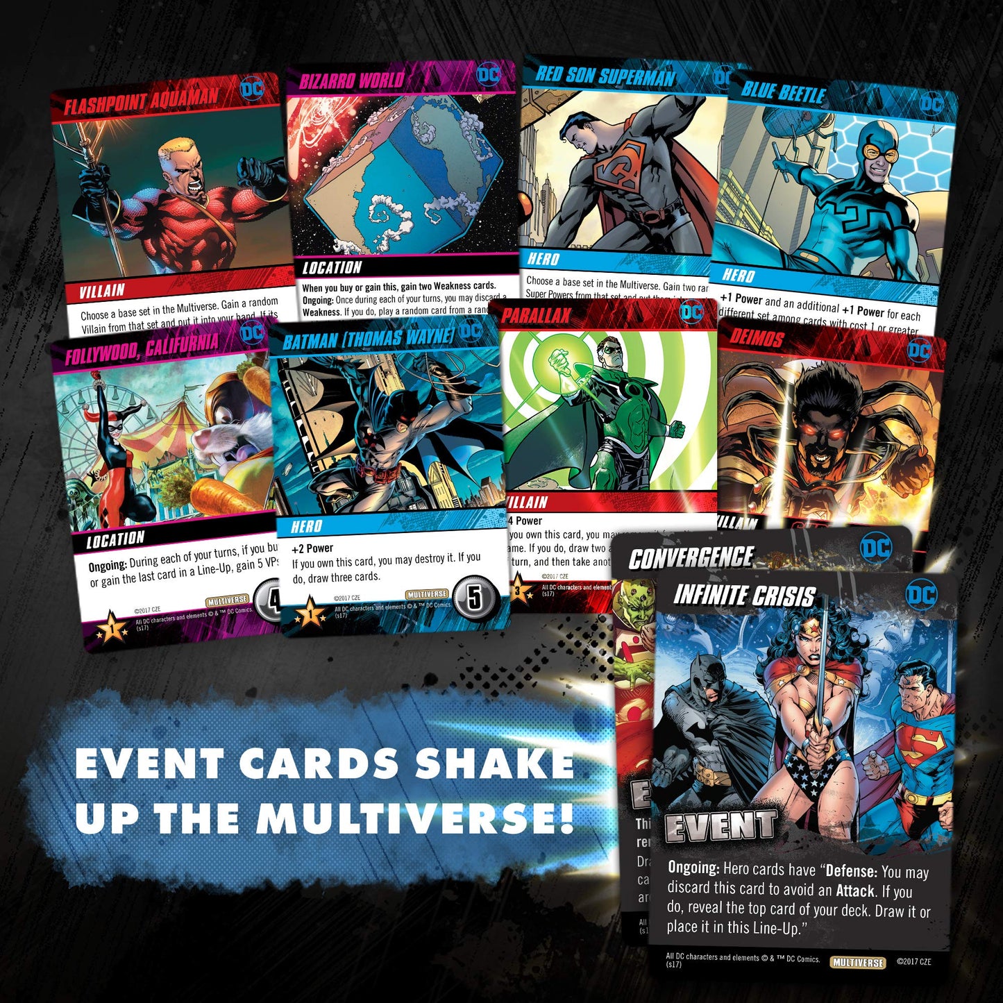 DC Deck-Building Game Multiverse Box | Cryptozoic Entertainment