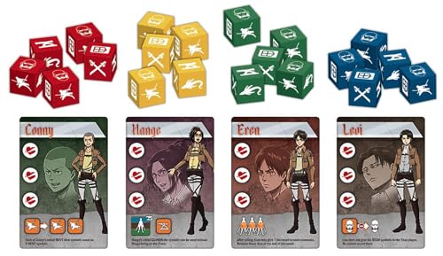 Cryptozoic Entertainment Attack on Titan: The Last Stand – Strategic One-Vs-Titan Board Game