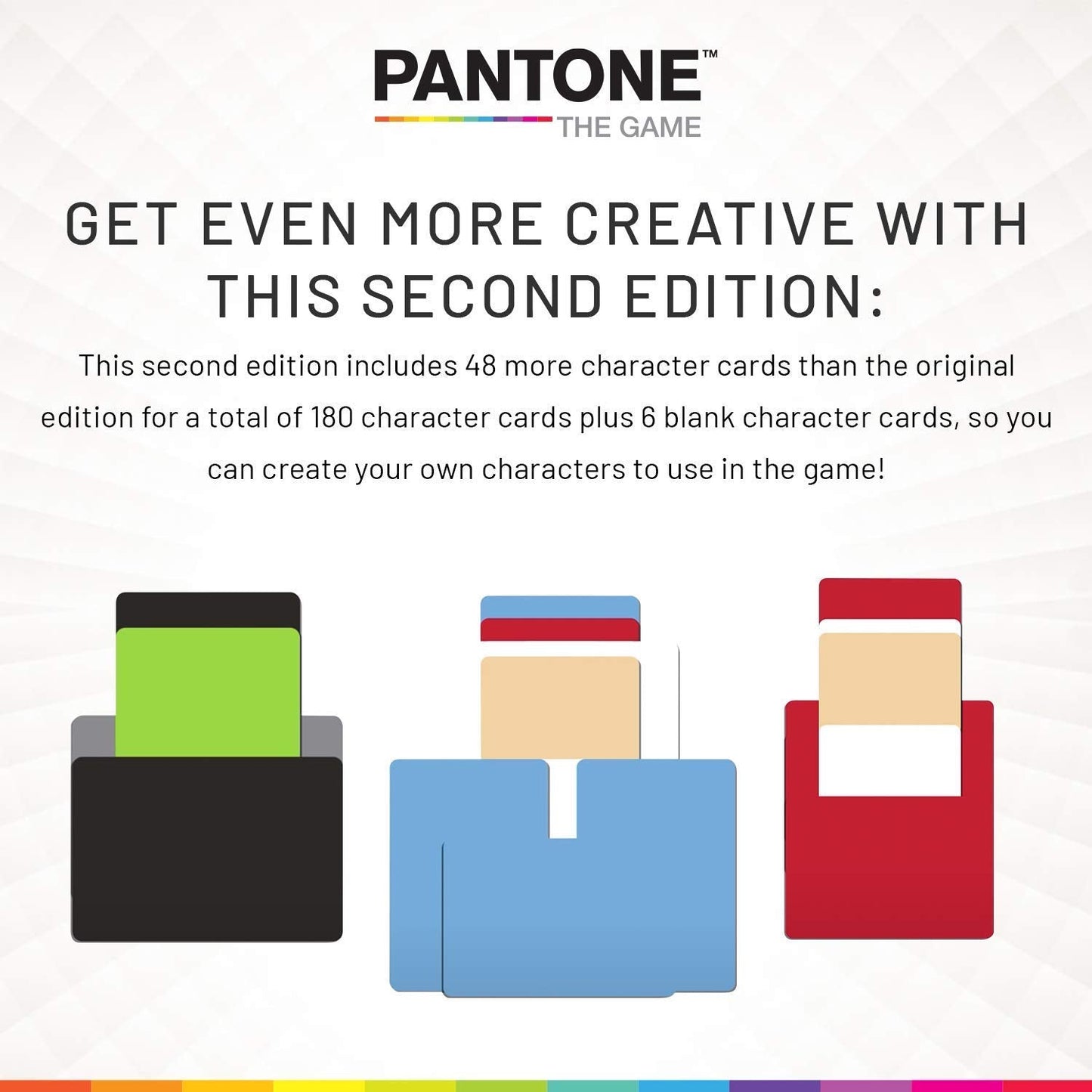 Pantone: The Game Second Edition by Cryptozoic Entertainment – Simple Color-Driven Party Game for Ages 8+