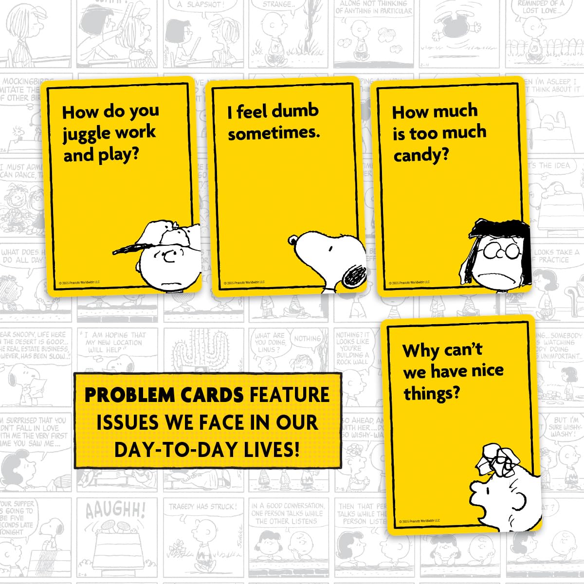 Cryptozoic Peanuts: The Doctor is In | Fun Party Card Game for 3-8 Players
