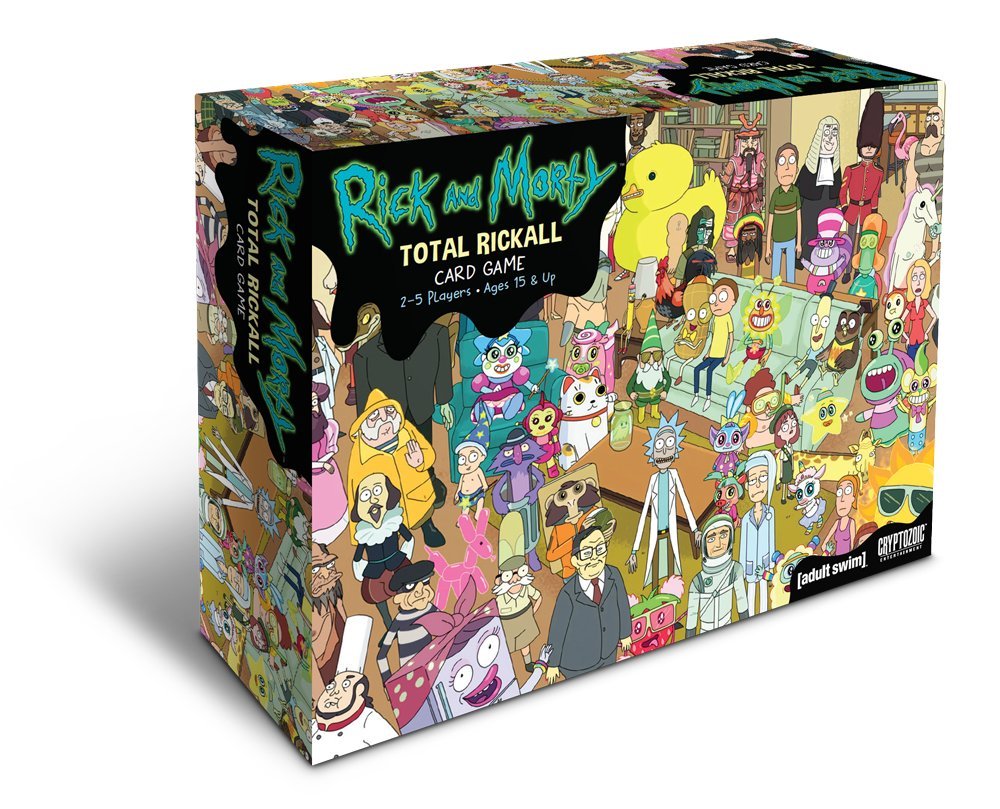 Cryptozoic Entertainment – Rick and Morty Total Rickall Cooperative Card Game