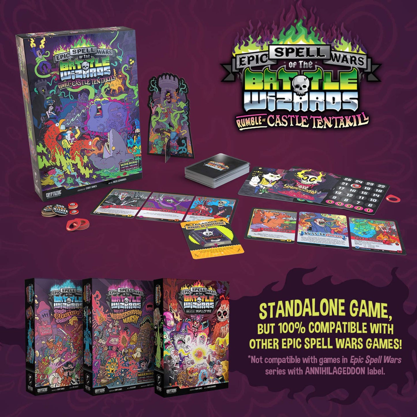 Epic Spell Wars 2: Rumble at Castle Tentakill — Standalone Card Game by Cryptozoeic Entertainment