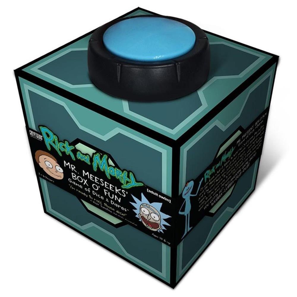 Mr. Meeseeks' Box O' Fun Dice Dares Game | Rick and Morty Party Game