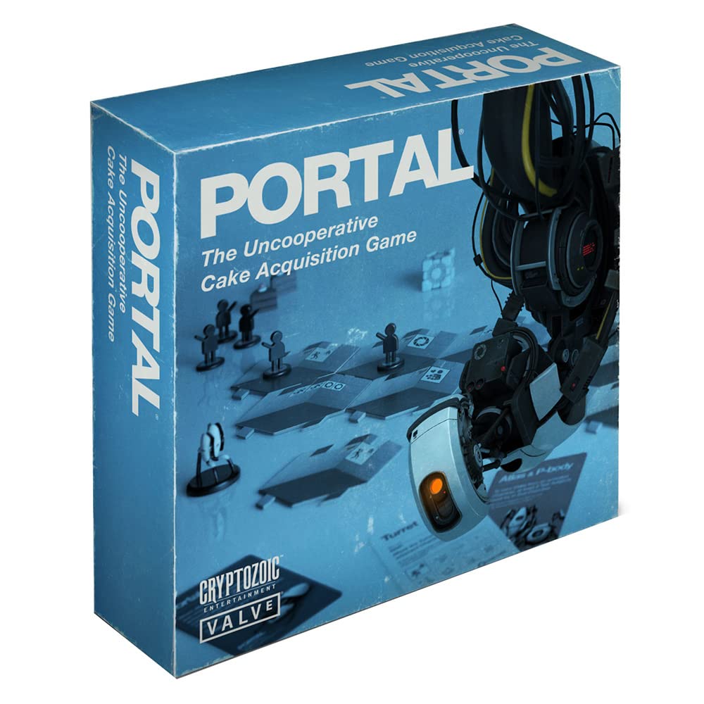 Portal: The Uncooperative Board Game by Cryptozoic Entertainment | Fast-Paced Lab Challenge
