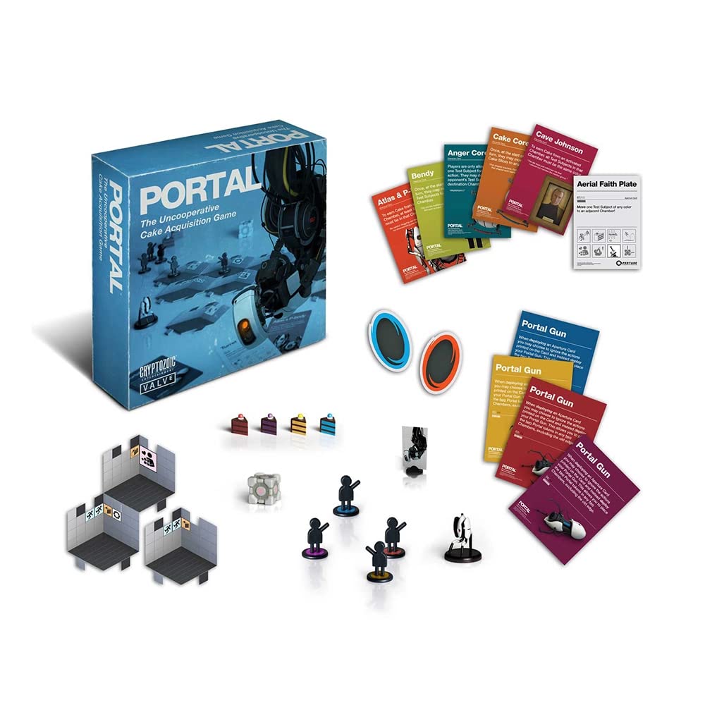 Portal: The Uncooperative Board Game by Cryptozoic Entertainment | Fast-Paced Lab Challenge
