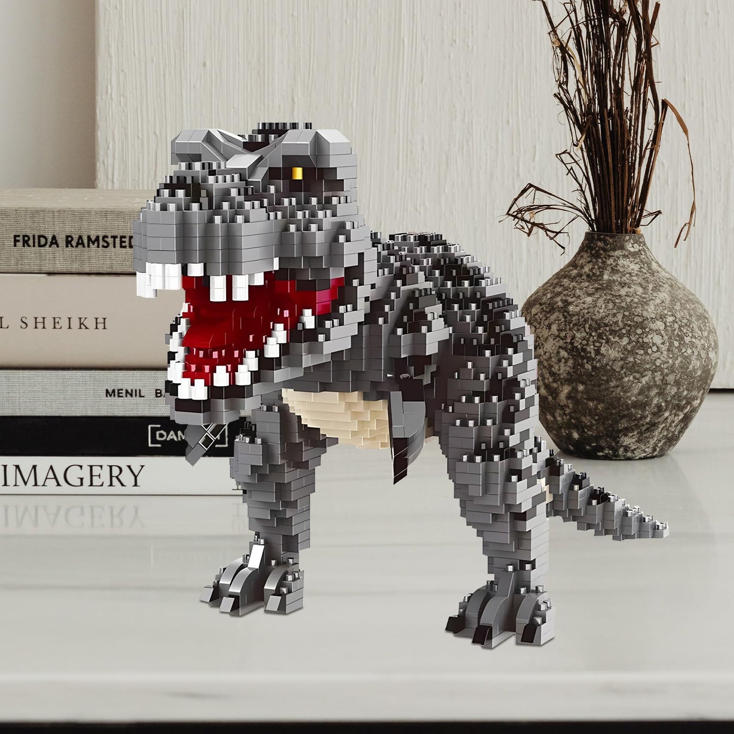 CSNRHG Dinosaur Tyrannosaurus Rex Model — 1530-Piece Building Blocks Toy for Ages 6+