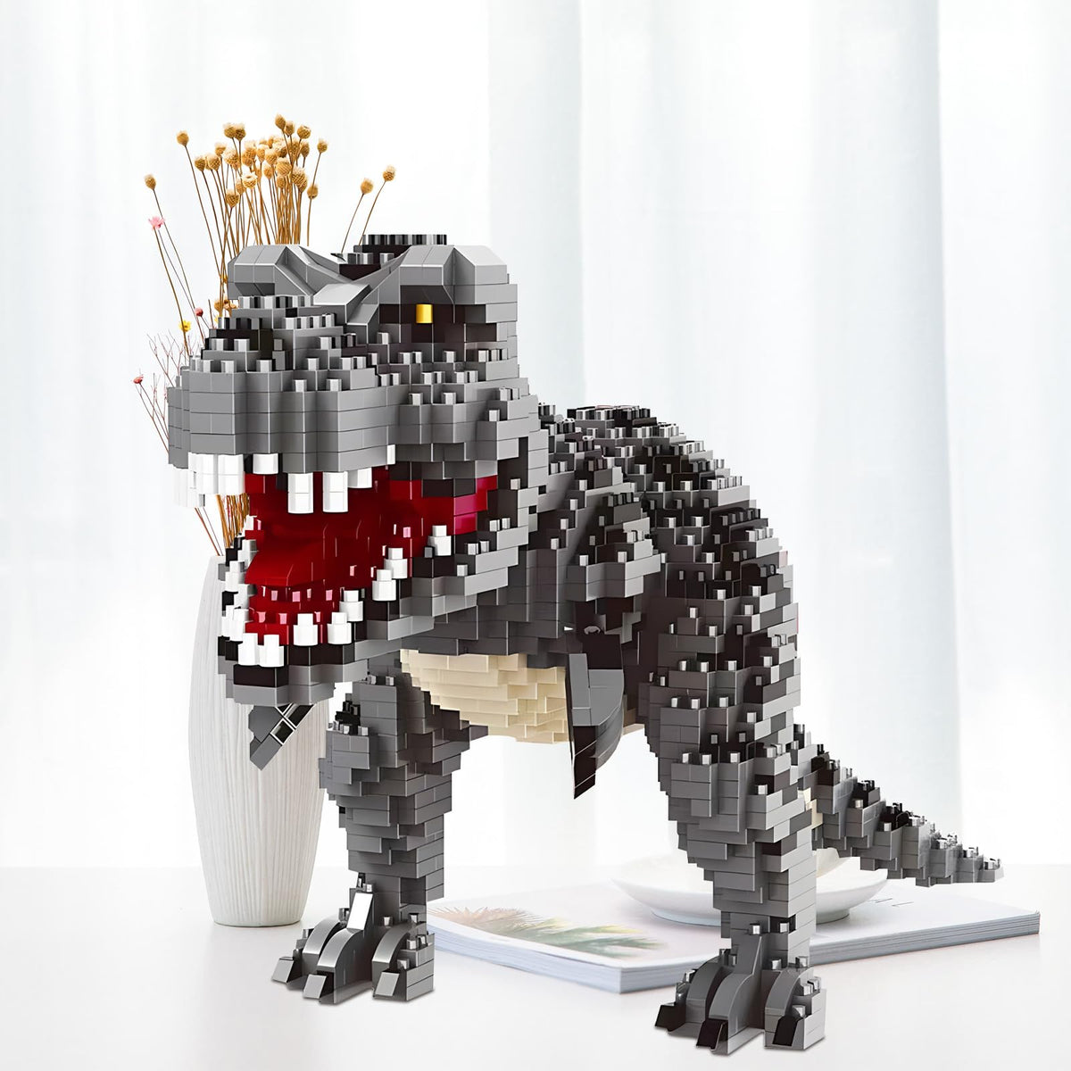 CSNRHG Dinosaur Tyrannosaurus Rex Model — 1530-Piece Building Blocks Toy for Ages 6+