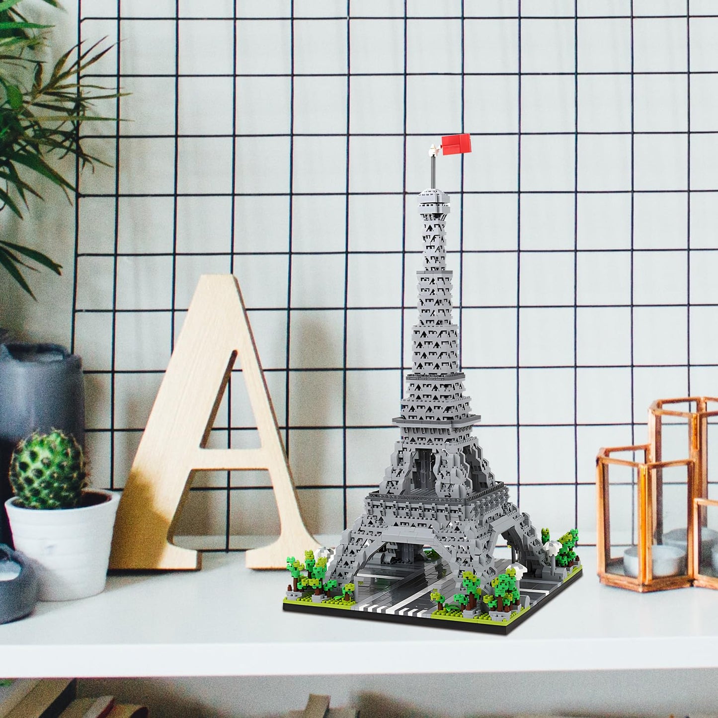 CSNRHG Paris Eiffel Tower 3350-Piece Building Blocks Set | 3D Puzzle Model for Kids & Adults