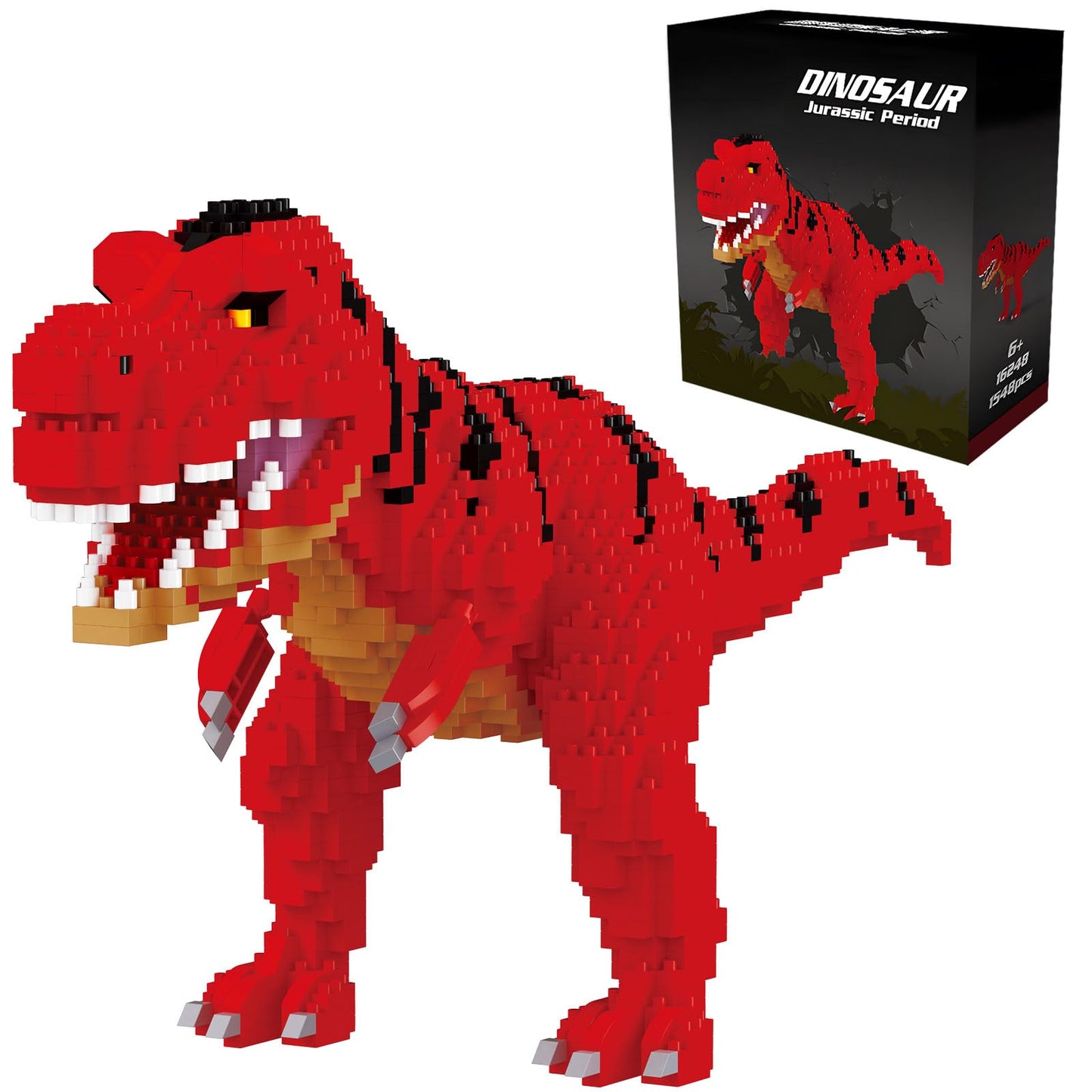 CSNRHG Torvosaurus 1548-Piece Building Blocks Model – Dino Toy for 6+