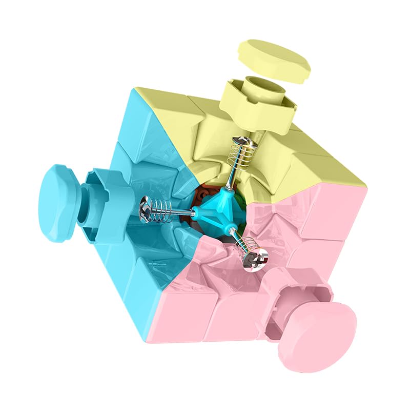 3x3x3 Speed Cube – Stickerless, Anti-Sticky, Smooth Turning Puzzle for All Ages