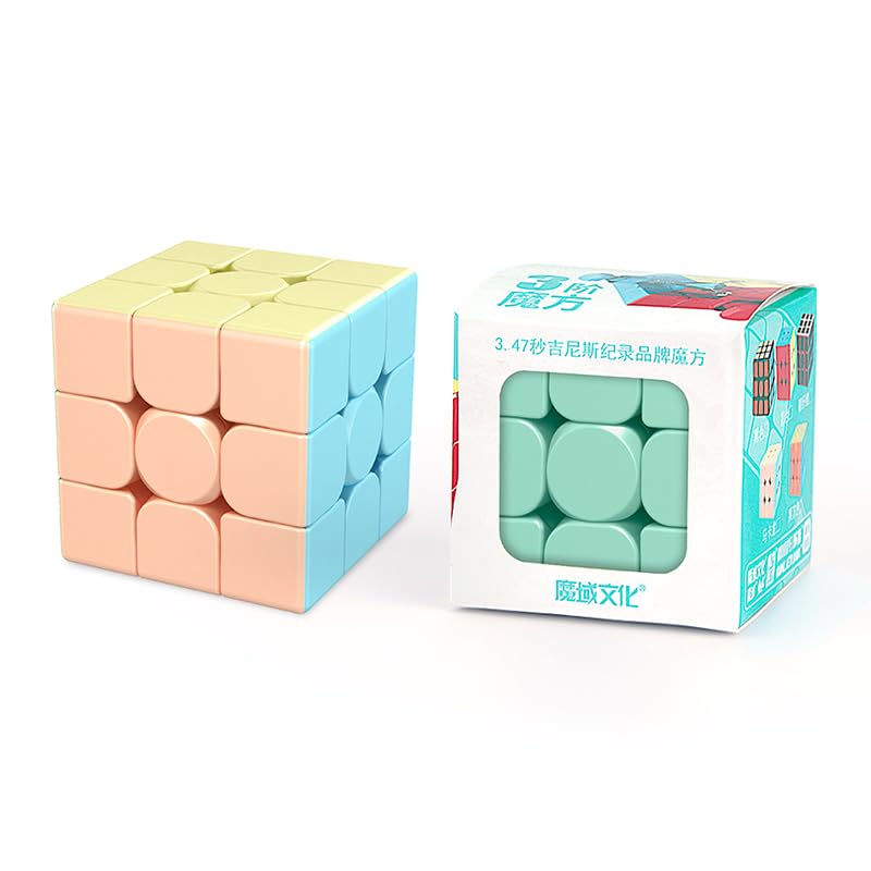 3x3x3 Speed Cube – Stickerless, Anti-Sticky, Smooth Turning Puzzle for All Ages