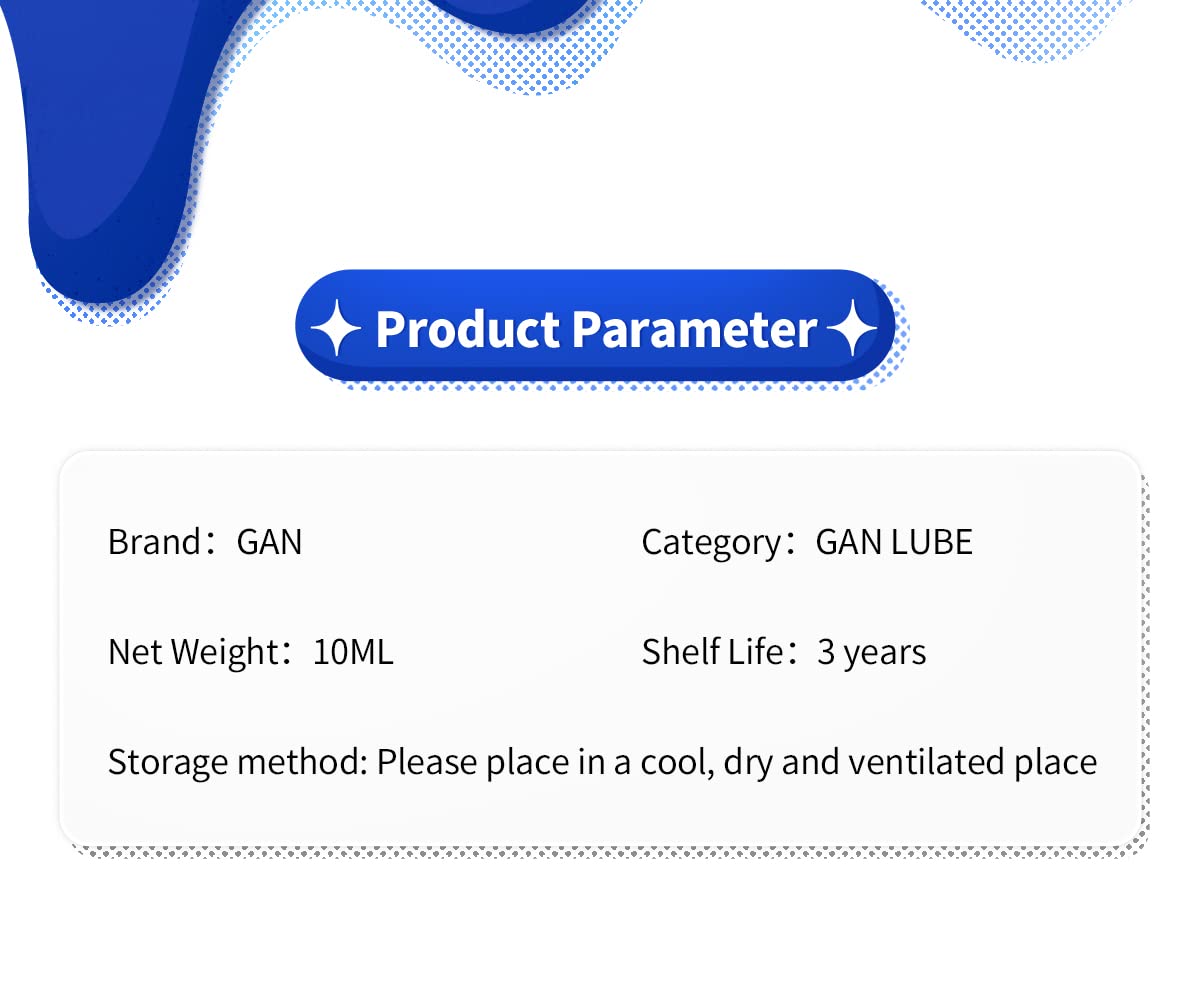 CuberShop GAN Lube Set Bundle (V2 & V3) – 10mL Pro Speed Cubing Lubricant
