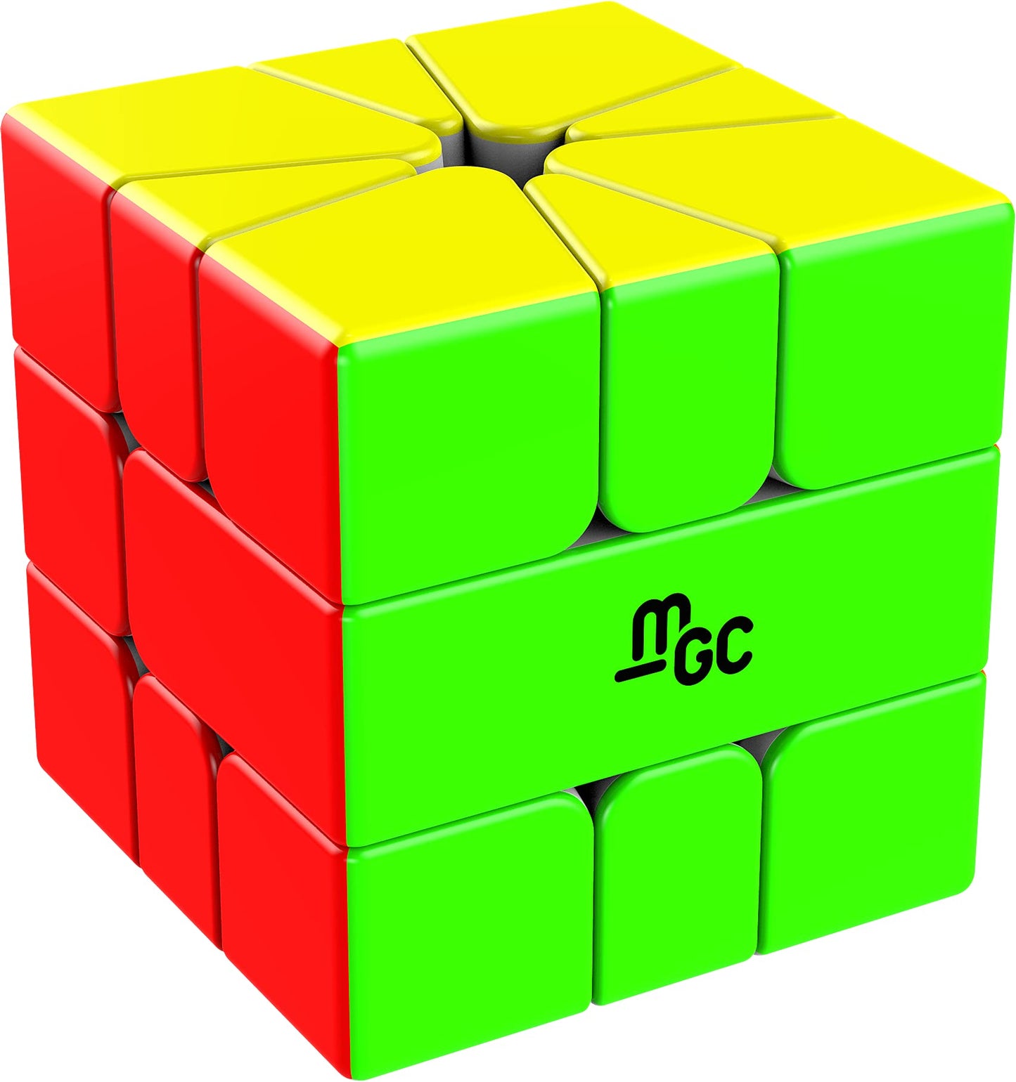 CuberShop MGC SQ1 Magnetic Square One – Stickerless Speed Cube, 28 Magnets