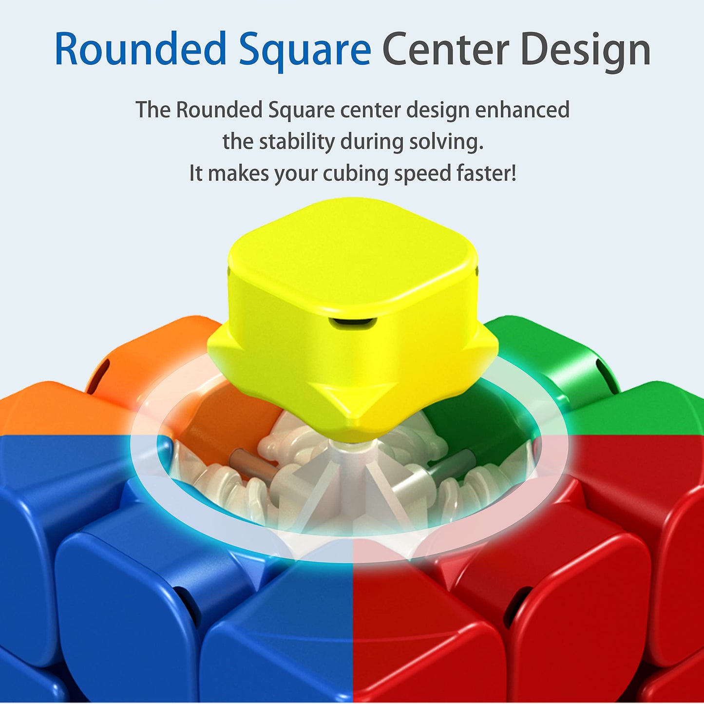 CuberShop Moyu RS3M 2021 MagLev Pro 3x3 Magnetic Speed Cube