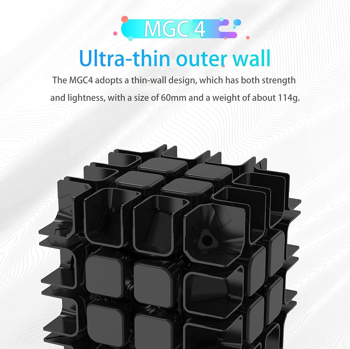 CuberShop YJ MGC 4x4 Magnetic Stickerless Speed Cube – Flagship 4x4 by YongJun MGC