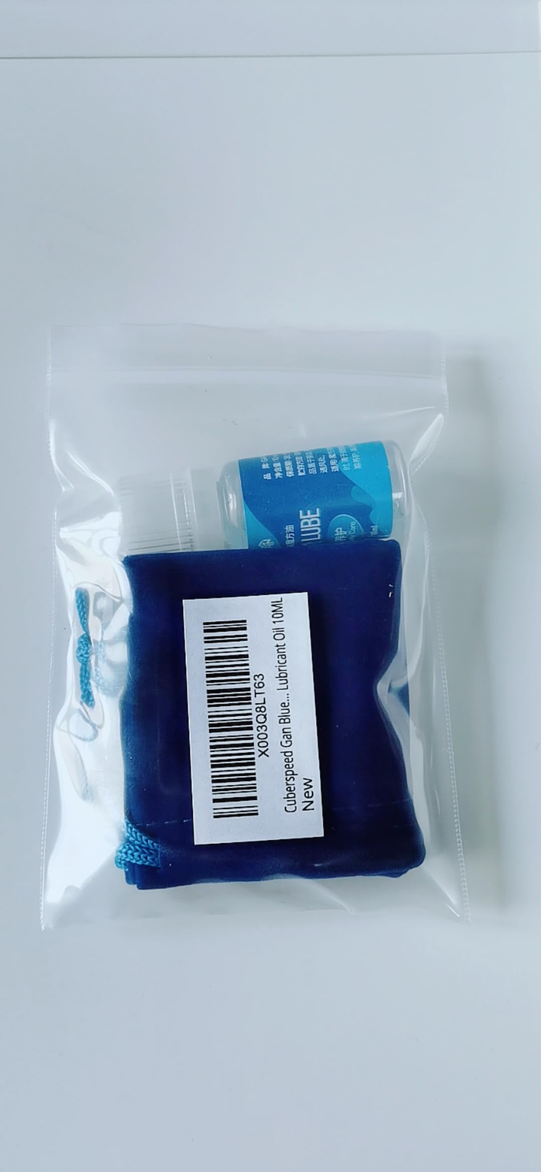 Cuberspeed Gan Cube Lube – Professional Speed Cube Lubricant (10ml) + Blue Bag