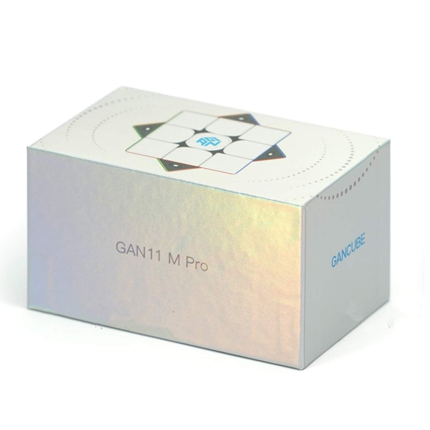 GAN 11 M Pro 3x3 Magnetic Speed Cube by CuberSpeed — Frosted Stickerless Black