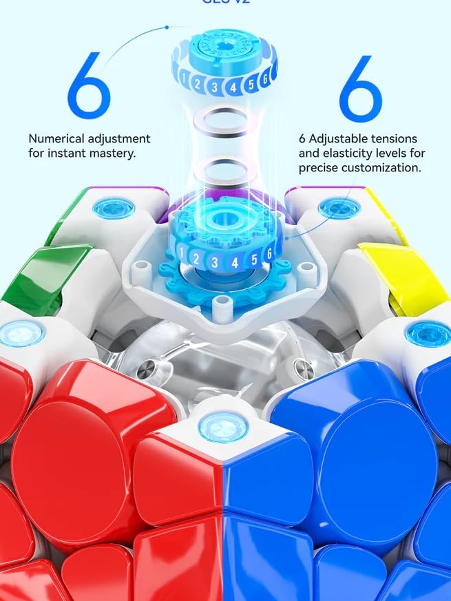 Cuberspeed GAN Megamin MagLev UV – Magnetic Dodecahedron Puzzle with Auto-Align & GES Pro+