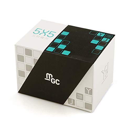 cuberspeed MGC 5x5 Magnetic Speed Cube – Stickerless 5x5 Puzzle by YJ