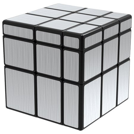 Cuberspeed Mirror Cube 3x3x3 Silver – Shape Mod Puzzle, Anti-Pop, Fast Turns