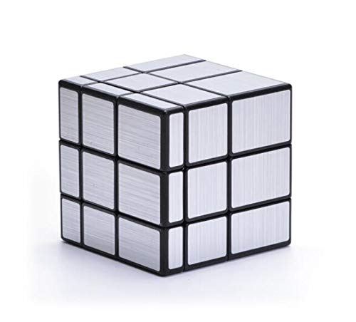 Cuberspeed Mirror Cube 3x3x3 Silver – Shape Mod Puzzle, Anti-Pop, Fast Turns