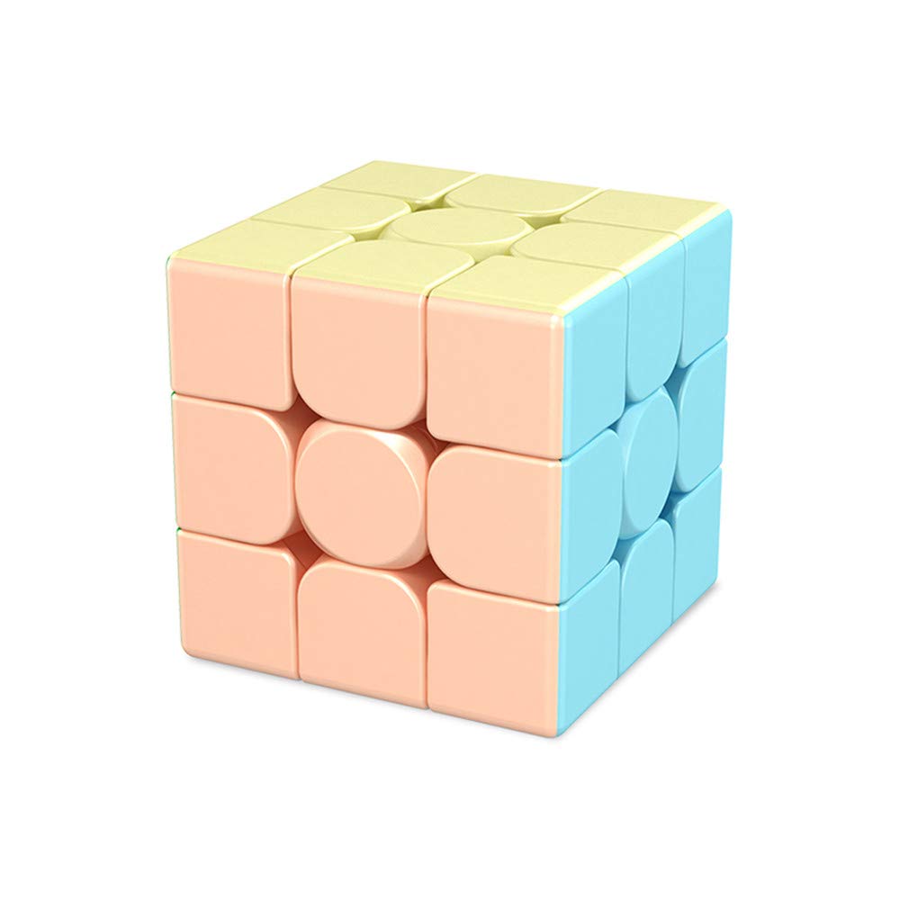 CuberSpeed Moyu MoFang JiaoShi Macaron Meilong 3x3 – Frosted Stickerless Speed Cube