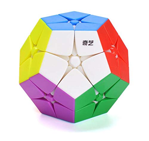 CuberSpeed QiYi Kilominx 2x2 Stickerless Speed Cube | 12-Sided Kilominx Puzzle