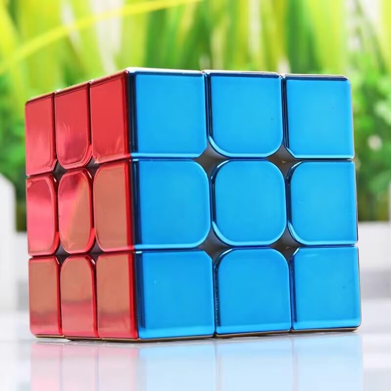 cuberspeed ShengShou Legend Metallic Mirror Stickerless 3x3 Speed Cube – Smooth Turning & Showpiece