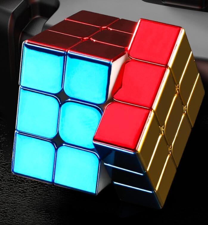 cuberspeed ShengShou Legend Metallic Mirror Stickerless 3x3 Speed Cube – Smooth Turning & Showpiece